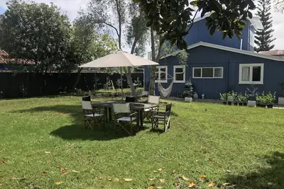 Image de Oasis in the village