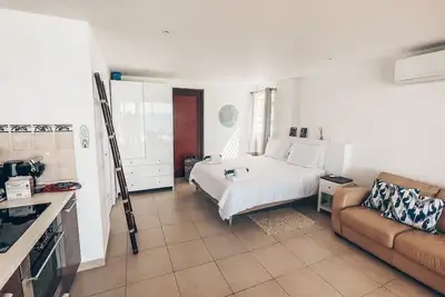 Cozy, Appartement familial sur la plage, avec vue panoramique sur l'océan