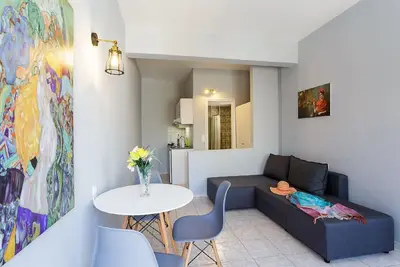 Image de Appartement de vacances Chersonissos pour 1 - 4 personnes avec 1 chambre Ă coucher - Appartement de