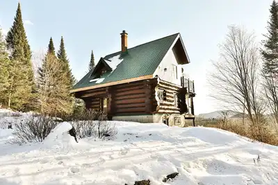 Image de Log House - Sauna - View on Mont-Tremblant