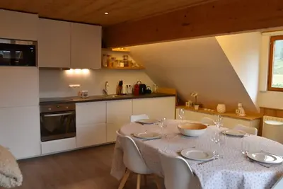 Image de Superbe appart 3 pièces, cuisine équipée, Wi-Fi, face aux pistes