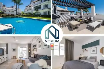 Image de Modern 2 Bedroom Penthouse w/ Terrace, Pool Bbq