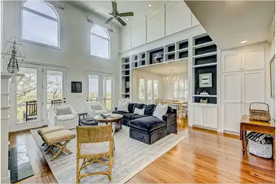 Image de Wonderful coastal home with ocean & creek views, Ping-Pong table, & dock
