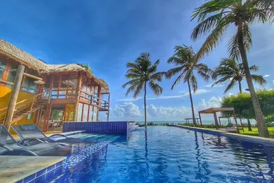 Image de Chalet in São Miguel do Gostoso with private jacuzzi