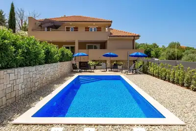 Image de Maison de vacances privée avec climatisation, Wifi, piscine privée, Tv, terrasse, parking