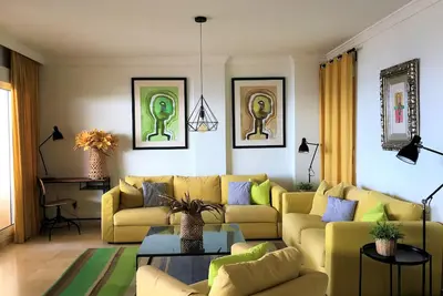 Image de Appartement 'Penthouse Bermuda Beach 3' avec vue mer, piscine, jardin & Wi-Fi