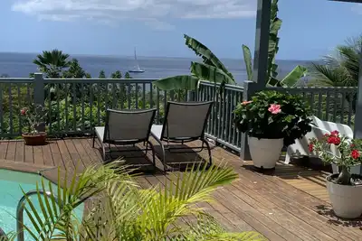 Image de Très Belle Villa avec Vue Mer & Piscine - Séjour relaxant sous les tropiques
