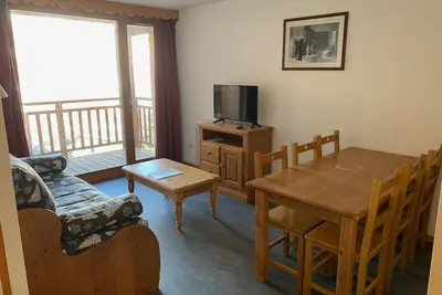 Image de Appartement à Orcières Merlette - 6 pers, 45m² - Proche pistes et commerces, Wifi inclus