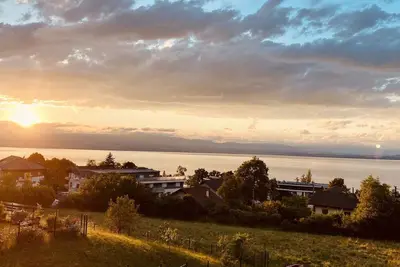 Image de Superb lake view-Cozy one-bedroom apartment equipped with parking- Evian Les Bains
