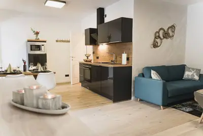 Image de Apartment, at least 75 sqm -98 sqm, 2 bedrooms, living/bedroom, terrace or balcony, max. 6 persons