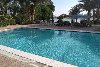 Image de White Villa avec piscine privée, accès plage direct, 5 mn du El Gouna Golf