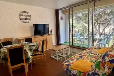 Image de Appartement 3 pièces avec piscine, balcon et 6 couchages, à 200m de la mer - Argelès-sur-Mer