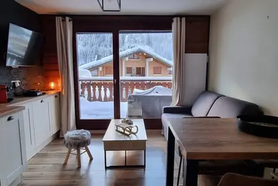Image de Moderne appart. 4 pers. avec terrasse plein sud, proche télécabine du Linga - équipements inclus