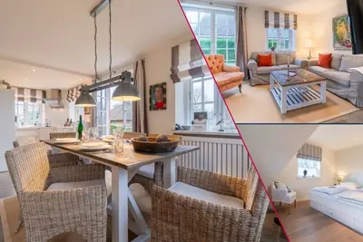 Image de \"Experience an unforgettable vacation at the Reet Lodge on Föhr! \"