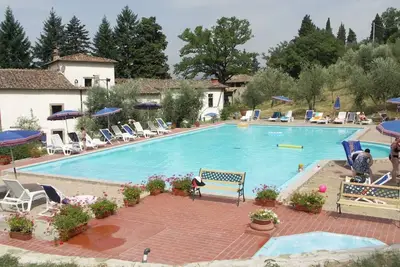 Image de Villa Grassina Two-room apartment 3, Wifi, pool, nature