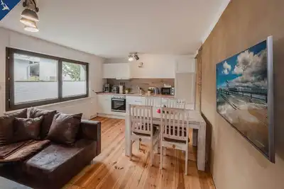 Image de Modern vacation apartment in Heringsdorf with garden, 700 m from the beach -