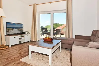 Image de Cozy, beachfront apartment for 4, with terrace, parking and Wlan - Haus Usedom