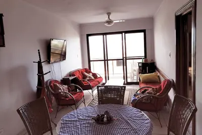 Image de Appropriate 2 bedrooms (1 suite), beachfront with swimming pool in the center of Caraguatuba! ! !