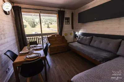 Image de Schönes renoviertes Studio am Fuße der Pisten