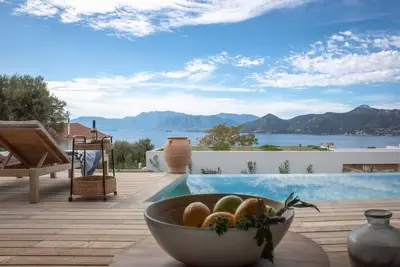Image de Villa Nysa 3 bed villa. Amazing sea views, private pool - option to heat