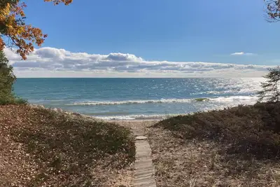 Image de Lake Michigan beach retreat