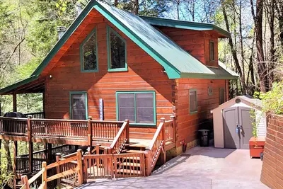 Image de Luxury Watwrview Cabin With 2 Fireplaces