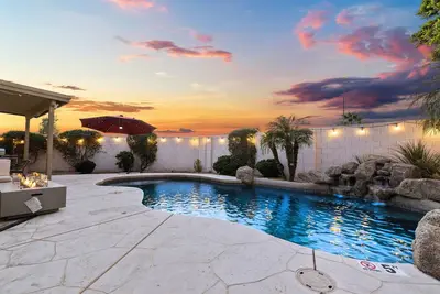 Spacious Private Home with King Bed & Heated Pool!