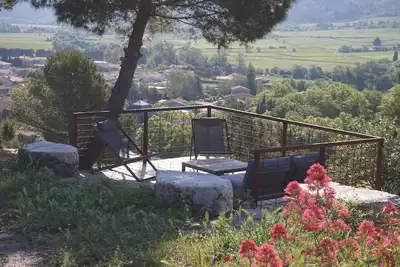 Image de Moulin à vent  avec piscine, installé dans un site unique au cœur des Corbières.