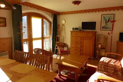 Image de Appartement avec Grande Terrasse aux Contamines-Montjoie - 6 Personnes, Proche Centre et Navette