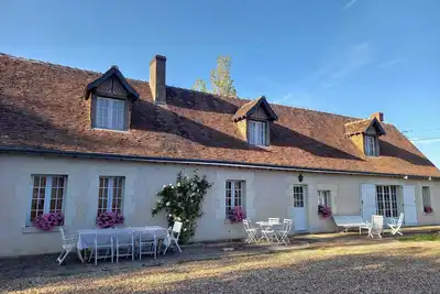 Image de Ferme du 18eme siècle totalement rénovée en 2021 dans la vallée du Loir