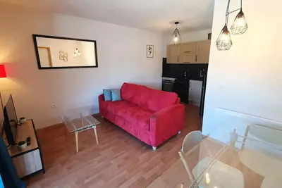 Image de 2 pièces + coin montagne - 38m², bien placé