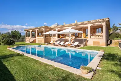 Image de Villa \"Vista Mar y Tierra\" avec vue sur mer, piscine, jardin, A\/C et Wi-Fi