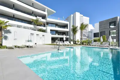 Image de Luxury apartment with 2 bedrooms at 5 min walk from beach and commercial centre