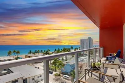 Image de Ocean View Balcony| Hot Tub|Pool| Hollywood Beach