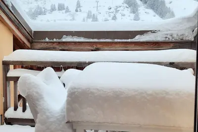 Image de T3 (6 pers )# pied des pistes# piscine chauffée # Vars