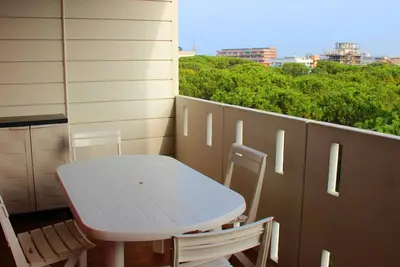 Image de Confortable appartement avec climatisation, Wifi, Tv, balcon, animaux admis et parking