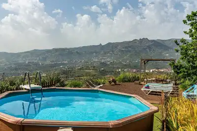 Image de Finca \"Casa Rural La Caldera\" avec vue sur la montagne, piscine, jardin et Wi-Fi