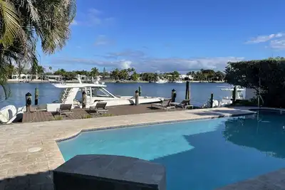 Gated Miami Boaters Paradise with Tennis and Golf