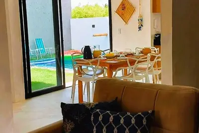 3 Bedroom Private vacation home in Porto de Pedras