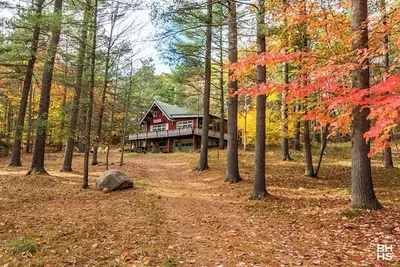 Image de Nordic Chalet with Modern Interior and Sauna