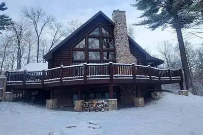 Image de Large cozy log cabin in Wisconsin, Close to miles of Atv\/ Utv trails