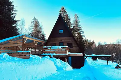 Image de Chalet du Fayard à Belfahy, jacuzzi privé et vue sur les Vosges