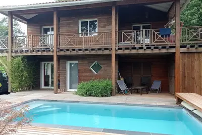 Image de Charmante maison en bois à 5 minutes de l'océan