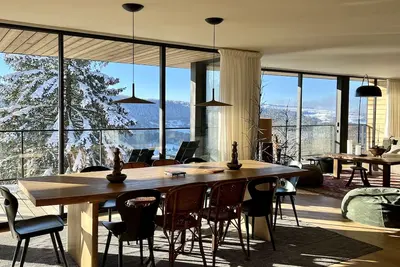 Image de Chalet contemporain 5 * au cœur de l’Auvergne vue sur le Sancy et sa vallée