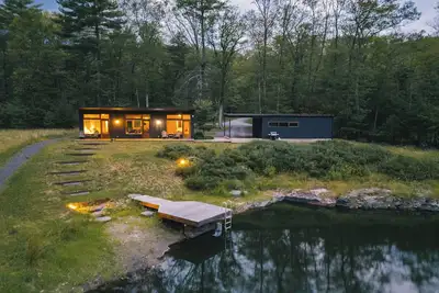 Image de A Retreat @ Hudson Woods: Pond House