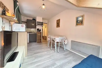 Appartement calme 100m pistes ski Pyrénées proximité commerces à pied