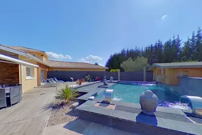 Image de Villa Naeva avec piscine, Jacuzzi 10 places, Ping pong, , plancha et Brasero