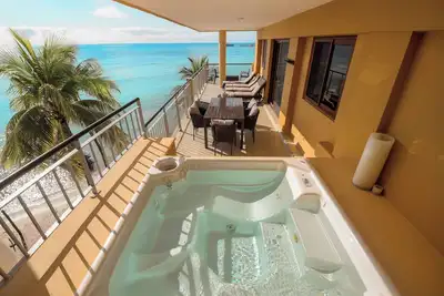 Newly Remodeled Oceanfront End Unit Condo