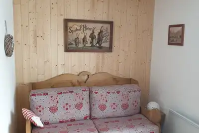 Image de apartment on the brown side at the foot of the piste