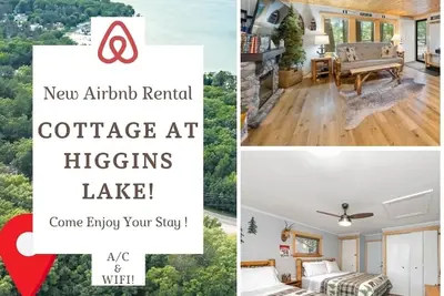 Image de -Walk-to-Dock-Higgins Lake-Kayaks-beanbagtoss🏖️🛶🚤
